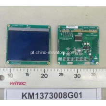 KM1373008G01 Placa de exibição LCD duplex para elevadores Kone